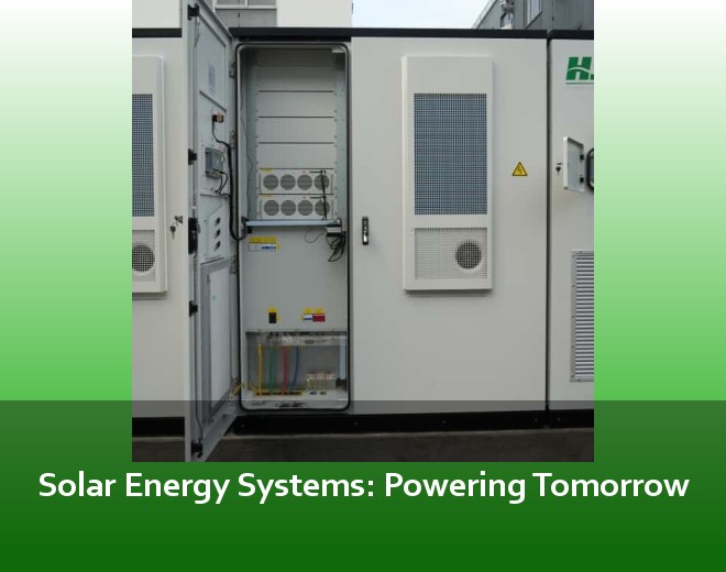 Solar Energy Systems: Powering Tomorrow